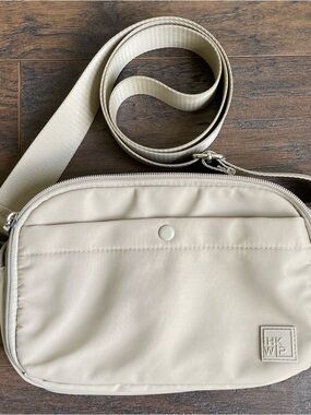 IHKWIP Beige Crossbody Bag‎ for Women - Minimal Everyday Style